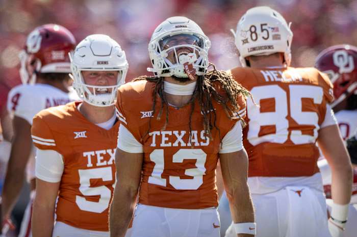 Texas Longhorns receiver Jordan Whittington